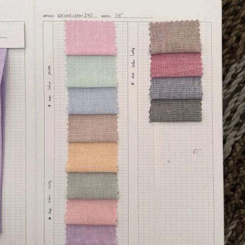 Katun Yarndyed polos
